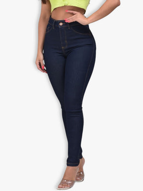 Calça jeans skinny lisa